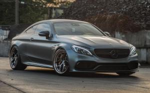 Mercedes-AMG C63 S Coupe by Butler on Vossen Wheels (S21-01 (3-Piece)) 2019 года